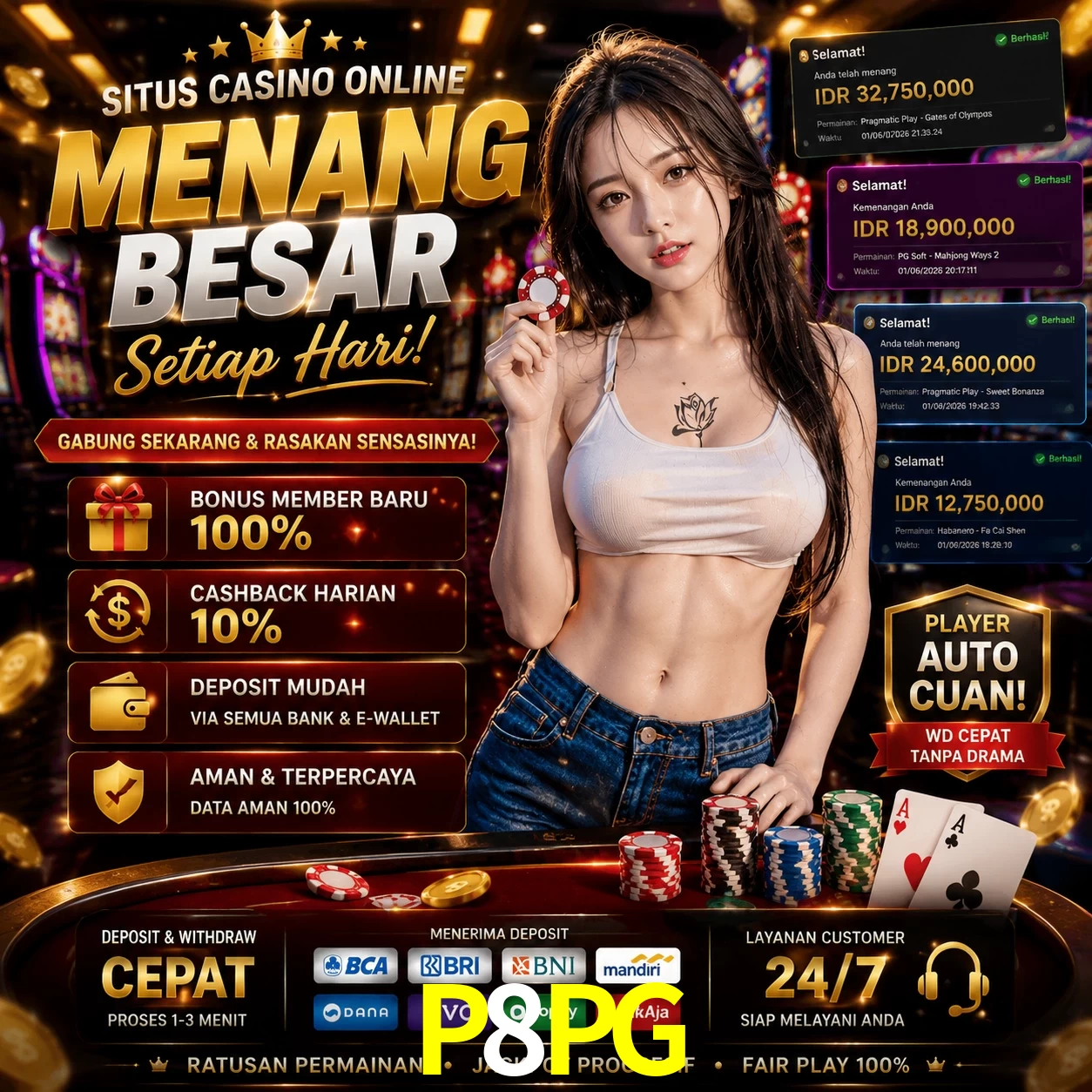 Starlight Princess - Slot game com multiplicadores na P8PG