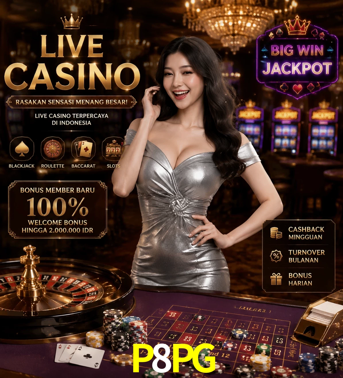 Saque PIX P8PG